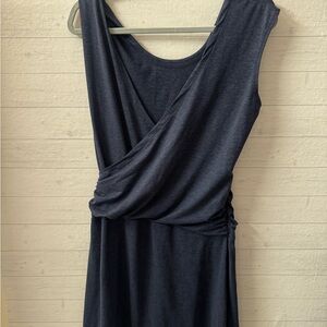 Patagonia Asymmetrical Navy Dress